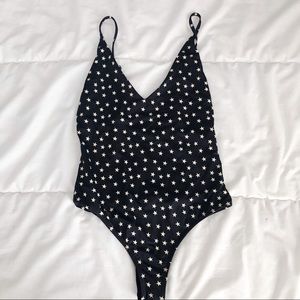 Beach Riot Navy Stars One Piece